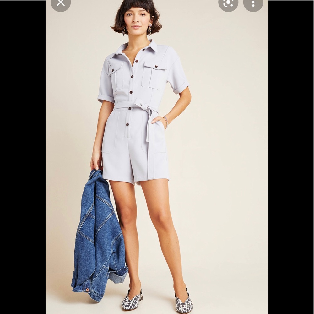 Anthropologie ~ Delton Utility Romper